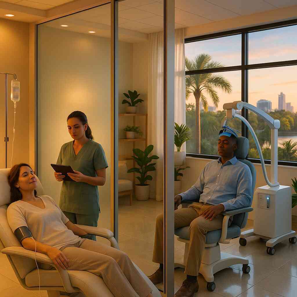 Exploring Ketamine Versus TMS for Mental Health in Orlando