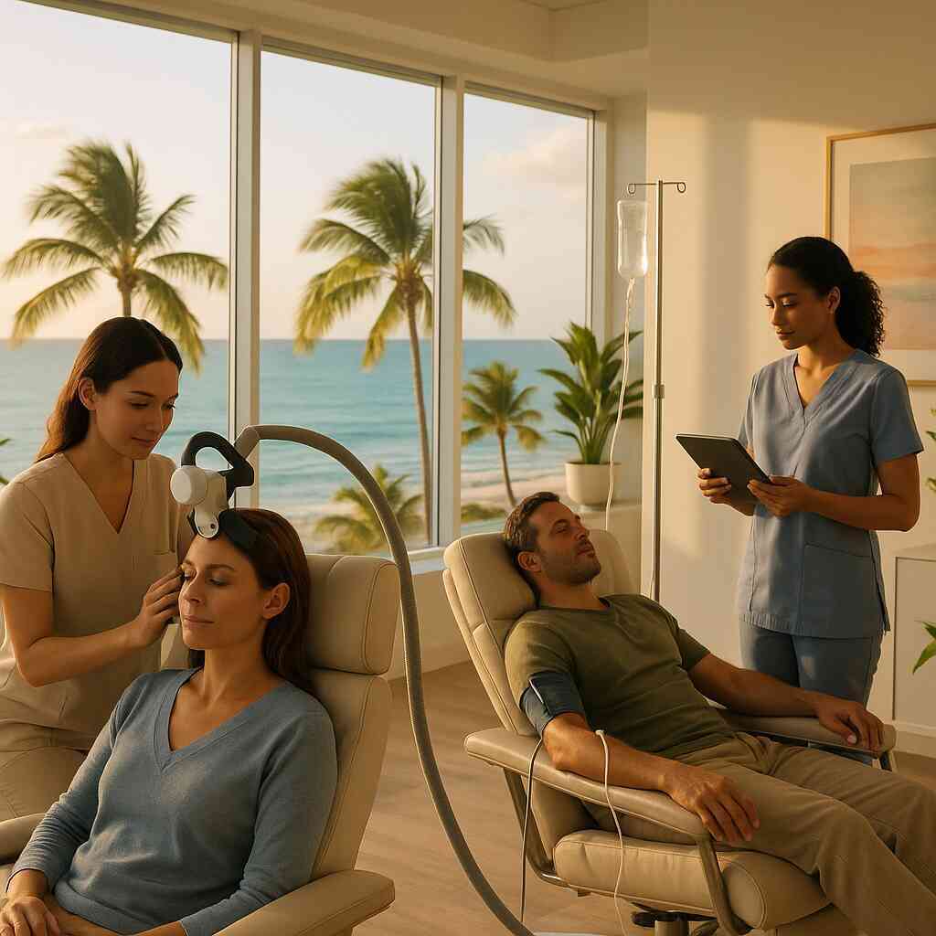 Comparing TMS and Ketamine Efficacy Near Miami