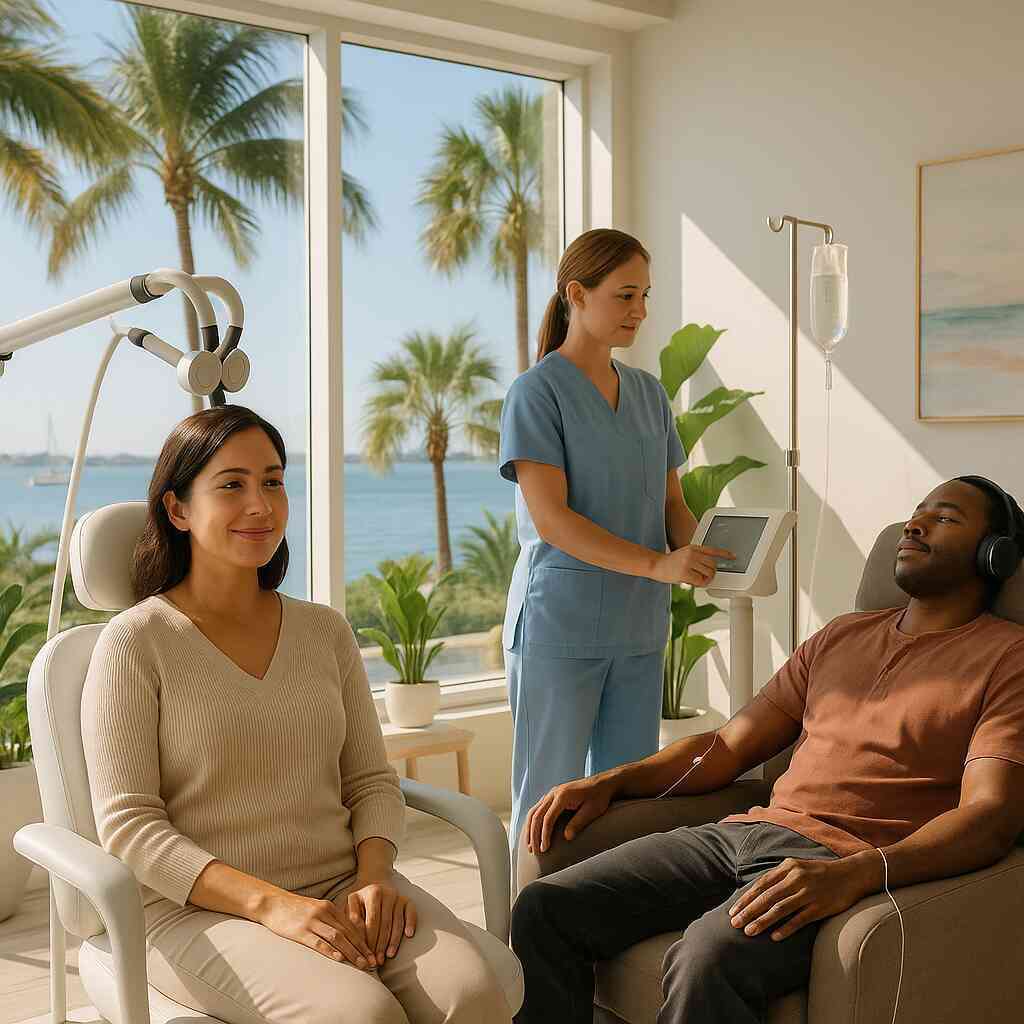 Comparing Ketamine Versus TMS Treatment Florida Near Tampa