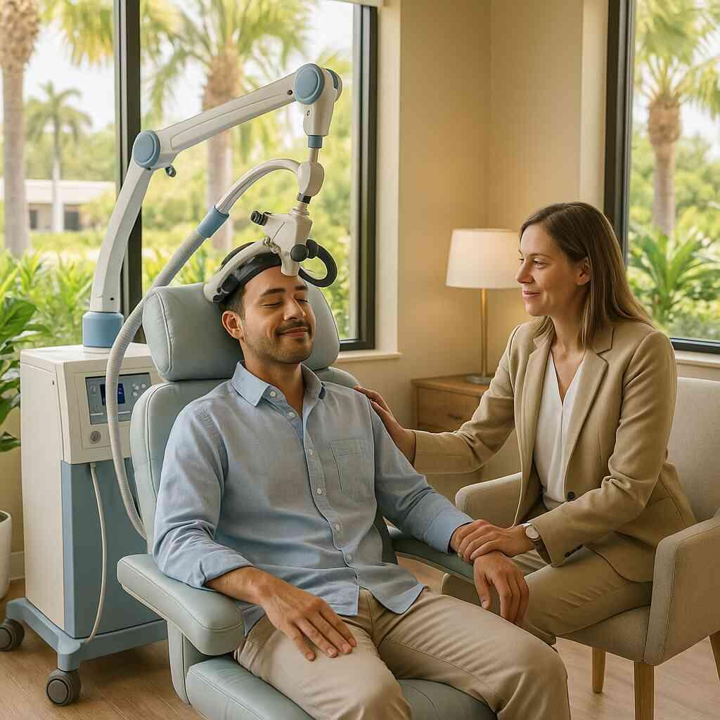 How TMS Treatment Florida Uses TMS to Extend Ketamine Results