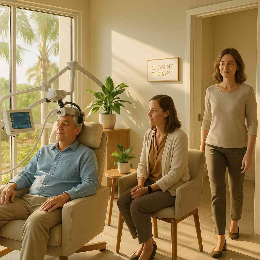 Transcranial Magnetic Stimulation vs Ketamine in Florida 2026