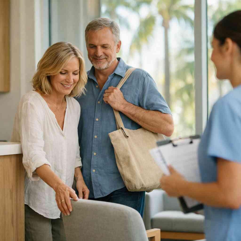 What outpatient logistics should look like for busy families coming from Miami, Fort Lauderdale, West Palm Beach, South