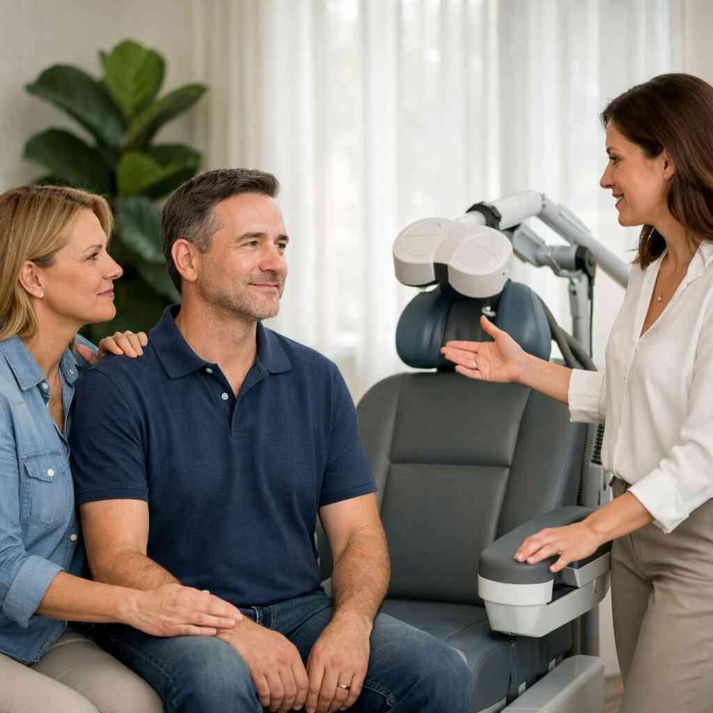 What loved ones should know about TMS side effects safety, TMS after failed medications, and what a realistic evaluation