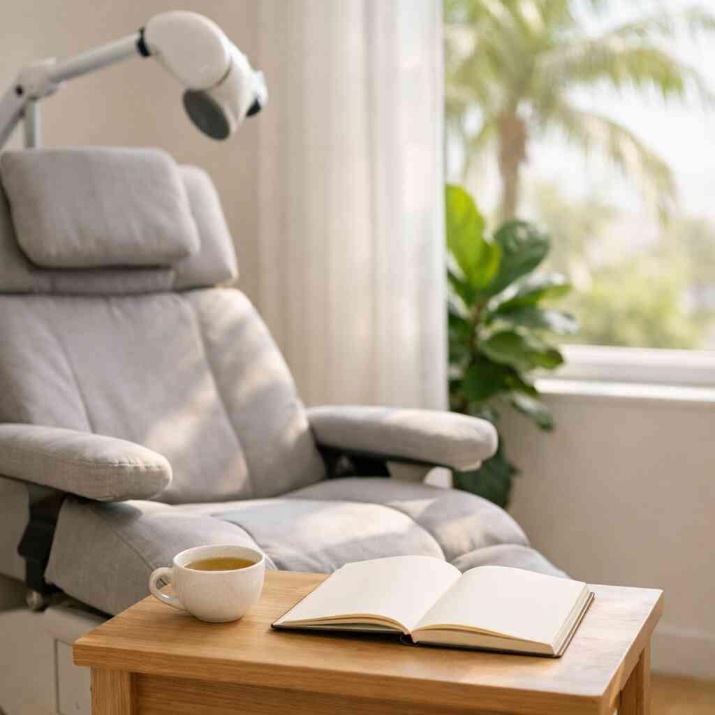 What repetitive TMS or deep TMS therapy feels like in TMS clinic Miami, TMS Fort Lauderdale, TMS West Palm Beach, TMS Or